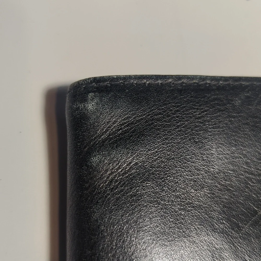 Paul & Taylor USA Black Leather Wallet